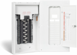 Homeline Load Center, 1 Phase, 24 Circuits, 60A Main Breaker, NEMA 1
