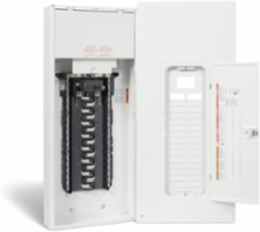 Homeline Load Centre, 30 Spaces, 60 Circuits, 100A, NEMA 1