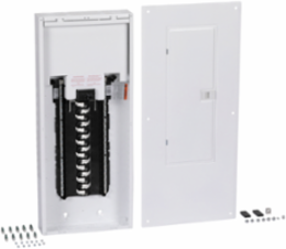 Homeline Load Centre, 30 Spaces, 60 Circuits, 125A, NEMA 1