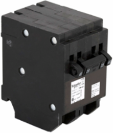 Homeline Quad Tandem Circuit Breaker, 120/240V AC, 10kA, 40A/20A