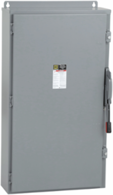 Heavy Duty Safety Switch 400A 600V AC/DC 3 Poles NEMA 12