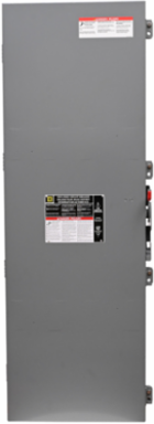 Circuit breaker enclosure, PowerPacT L, 250A to 600A, 3 pole, NEMA 12, galvannealed steel, without knockouts