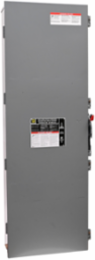 Circuit breaker enclosure, PowerPacT L, 250A to 600A, 3 pole, NEMA 12, galvannealed steel, without knockouts