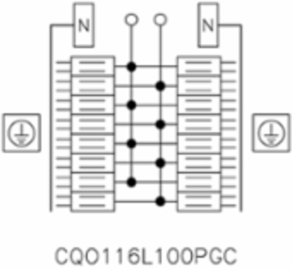 QO Loadcentre 1 Phase 100A, 16 Spaces, 30 Circuits, NEMA 1