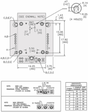 QO Loadcentre 1 Phase 16 Spaces 30 Circuits 100A Main Breaker NEMA 1