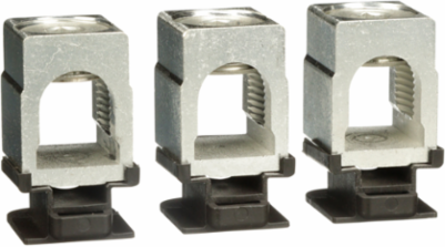 PowerPacT J Mechanical Lug Kit, 150A-250A, Copper, Qty 3
