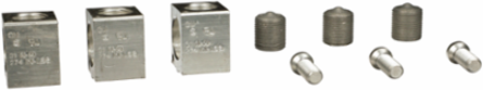 PowerPacT L Lug Kit, Mechanical, 250-400A, 2 AWG to 600 kcmil, Copper, Qty 3