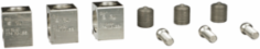 PowerPacT L Lug Kit, Mechanical, 250-400A, 2 AWG to 600 kcmil, Copper, Qty 3