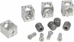 PowerPacT L Mechanical Lug Kit, 400A, 1-2 AWG to 600 kcmil, Copper, Qty 4