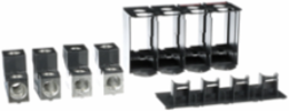 PowerPacT L Mechanical Lug Kit, 400/600A, Copper, 2/0 AWG to 500kcmil, Set of 4