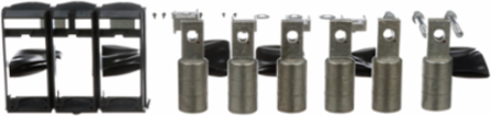 PowerPact L Mechanical Lug Kit, 600A, Copper, 250 to 500 kcmil, Set of 6