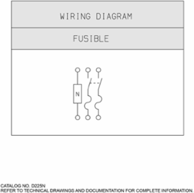 General Duty Safety Switch 400A 240VAC 2 Pole 3 Wire Type 1