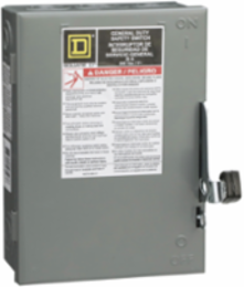 General Duty Fusible Safety Switch 3 Pole 30A 240VAC NEMA 1