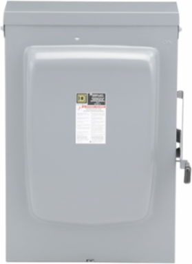 General Duty Fusible Safety Switch 400A 240VAC 3 Pole 4 Wire Type 3R