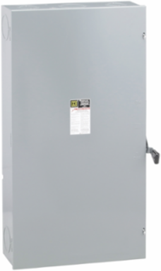 General Duty Fusible Safety Switch, 600A, 240V AC, 3 Pole, 4 Wire