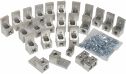 Low voltage transformer accessory, mechanical lug kit, 2000A, 600kcmil to 2 AWG, 25 lugs