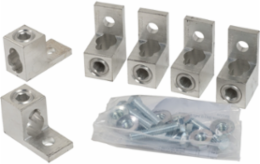 Mechanical Lug Kit 400A, Aluminium, Size 600kcmil to 4 AWG, Set of 3