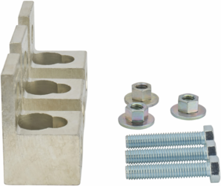 Low Voltage Transformer Mechanical Lug Kit, 600A, 600kcmil to 4 AWG