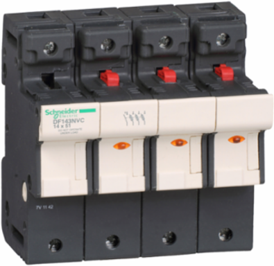 TeSys DF Modular Fuse Carrier 3P+N 50A 690V AC Fuse Size 14x51mm