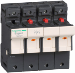 TeSys DF Modular Fuse Carrier 3P+N 50A 690V AC Fuse Size 14x51mm