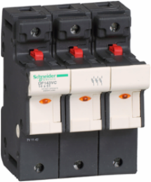 TeSys DF Fuse Carrier 3P 50A 690VAC, 14x51mm Fuse Size, Blown Fuse Indicator