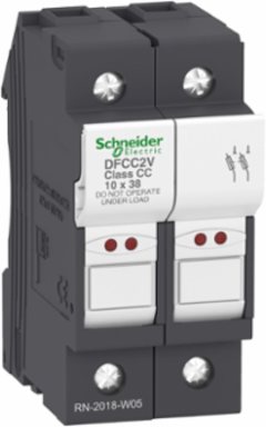 TeSys DF Modular Fuse Carrier, 2P, 30A, 600VAC, IP20, Blown Fuse Indicator