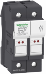 TeSys DF Modular Fuse Carrier, 2P, 30A, 600VAC, IP20, Blown Fuse Indicator