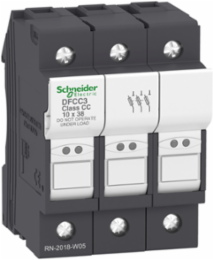 TeSys DF Modular Fuse Carrier, 3P, 30A, 600V, Compact 52.5mm