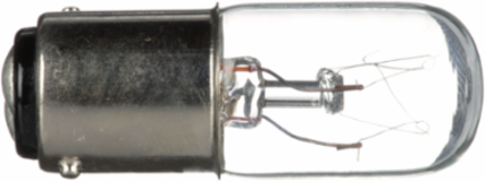 Harmony XVB Incandescent Bulb, 7W, BA 15d Base, 120V AC/DC