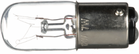 Harmony XVB Incandescent Bulb, 7W, BA 15d Base, 120V AC/DC