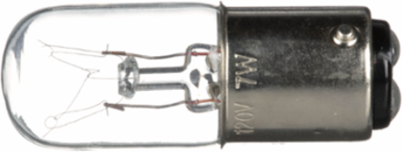 Harmony XVB Incandescent Bulb, 7W, BA 15d Base, 120V AC/DC