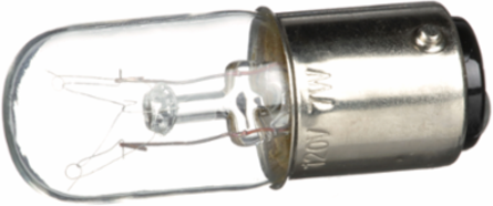 Harmony XVB Incandescent Bulb, 7W, BA 15d Base, 120V AC/DC