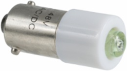 Harmony XB4 LED Bulb BA9s Green 1.2W 6V AC/DC