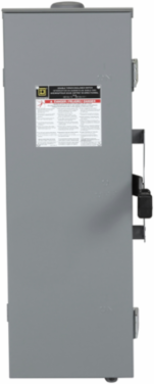 Double Throw Fusible Safety Switch 60A 240V AC 3 Pole NEMA 3R