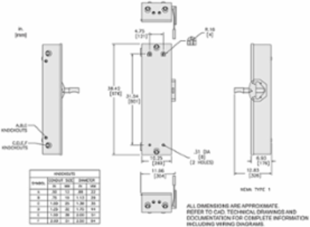 Double Throw Safety Switch 100A 240VAC 3 Pole NEMA 1