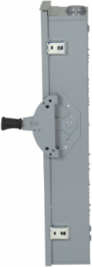 Heavy Duty Double Throw Safety Switch, 100A, 240V AC, 3 Pole, NEMA 3R