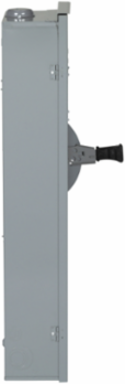 Heavy Duty Double Throw Safety Switch, 100A, 240V AC, 3 Pole, NEMA 3R