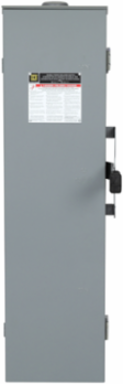 Heavy Duty Double Throw Safety Switch, 100A, 240V AC, 3 Pole, NEMA 3R