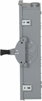 Double Throw Safety Switch 60A 600V 3 Pole NEMA 3R Fusible