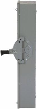 Double Throw Safety Switch, 100A, 600V, 3 Pole, Fusible, NEMA 1