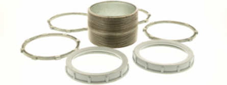 NF Panelboard Double Tub Nipple Kit Flush Mount 4 Inch Depth