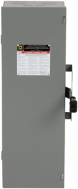 Double Throw Safety Switch 60A 240VAC 250VDC 2 Pole NEMA 1
