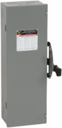 Double Throw Safety Switch 60A 240VAC 250VDC 3 Pole NEMA 1