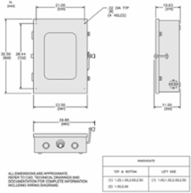 Double Throw Safety Switch 200A 3-Pole NEMA 1 240VAC 250VDC