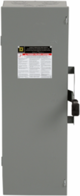 Double Throw Safety Switch, 30A, 600V, 3 Pole, NEMA 1