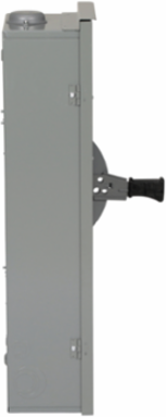 Double Throw Safety Switch 60A 600V 3 Poles NEMA 3R Surface Mount