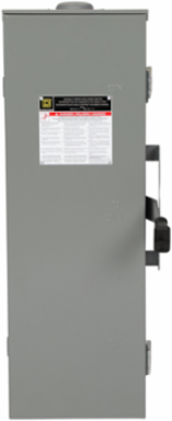 Double Throw Safety Switch 60A 600V 3 Poles NEMA 3R Surface Mount