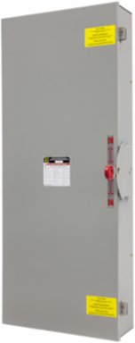 Double Throw Non-Fusible Safety Switch 400A 600V AC 3 Poles NEMA 1