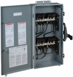 Double Throw Safety Switch 100A 600V 4 Pole NEMA 1