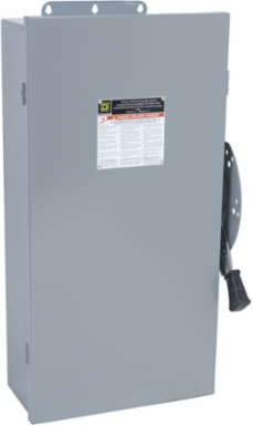 Double Throw Safety Switch 100A 600V 4 Pole NEMA 12